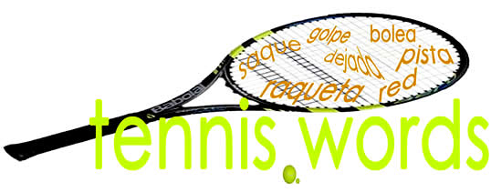 Tennis words