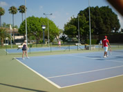 Tennis camp in Spain