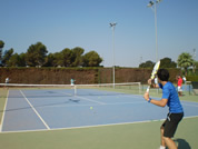 Tennis camp in Spain